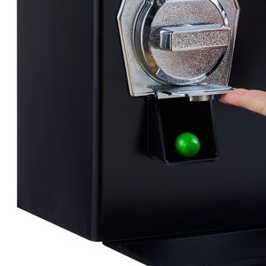 Distributeur de bonbons commercial à trois compartiments avec support en fer, machine à bonbons à monnayeur pour entreprises - Product Image 6