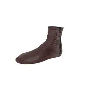 OEM 2026 Breathable Anti-Slippery Woven Genuine Cow Sheep Leather <b>Winter</b> 100% High Quality Eco-Friendly Quick Dry Leather <b>Socks</b> - Product Image 3