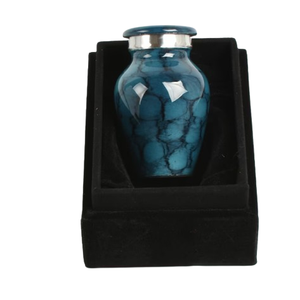 Personalized Funeral Memorial Cremation Urns Marble Finished Mini <b>Keepsake</b> Urns for Human <b>Pet</b> <b>Ashes</b> Best Price - Product Image 2