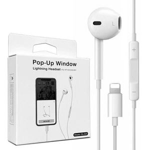 Écouteurs filaires pour <span class=keywords><strong>iPhone</strong></span> <span class=keywords><strong>avec</strong></span> connecteur Lightning, son stéréo, casque audio - Product Image 2