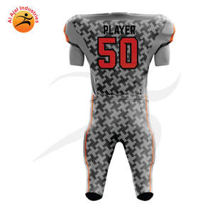 Uniformes de Fútbol Americano Personalizados, Uniformes de Fútbol Sublimados, Ropa de Fútbol Americano, Servicio OEM y ODM, Proveedor Mayorista - Product Image 5