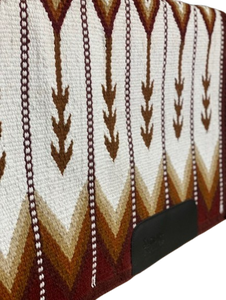 New Zealand Wool Horse Saddle Blanket Handmade Western Riding Tack for Cowboy Riders Ranch Horses Trail and <b>Equestrian</b> Events - Product Image 2