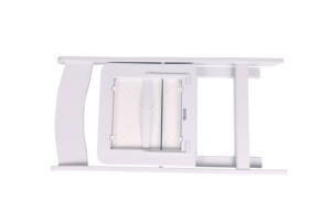 White Resin Foldable <b>Dining</b> <b>Chair</b> Indoor/Outdoor Home Office Workshop Water Resistant Modern Design Easy-to-Handle Stylish - Product Image 4