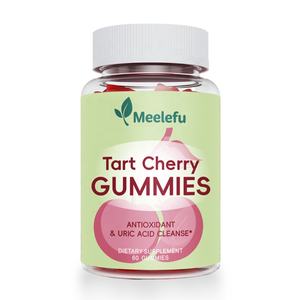 Meelefu Tart <span class=keywords><strong>Cherry</strong></span> Gummies - 3000mg Tart <span class=keywords><strong>Cherry</strong></span> Extract mit Sellerie samen für Gelenk, Immun gesundheit, Schlaf - Product Image 1