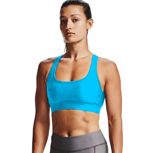 Soutien-gorge de sport noir pour femme, maintien moyen, fixe, respirant, idéal pour le yoga et l'entraînement - Product Image 3