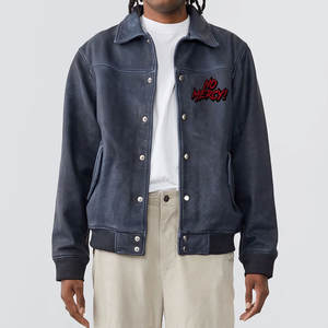 Veste coupe-vent personnalisée avec logo, style streetwear, pour hommes, sport, imperméable et respirante, en polyester, vente en ligne - Product Image 2