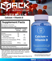 Cápsulas Masticables de Calcio + Vitamina D Sin Gluten, Hechas en EE. UU., Venta al Por Mayor, Excelente Calidad, Marca Privada OEM, 60 Unidades, Para Adultos
