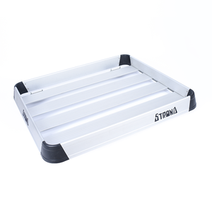 Panier de toit en aluminium haute capacité pour le voyage et le camping - Product Image 1