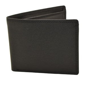 Men Genuine Leather Slim Fold <b>Wallet</b> Minimalist Design Black Color Daily Use Credit Card Holder RFID Blocking Id Window - Product Image 6