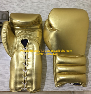 Professional Classic Leather Boxing <b>Gloves</b> Hand <b>Grips</b> Full Finger Design Adjustable Wrist Strap Custom Logo Option-12/14 16oz - Product Image 4
