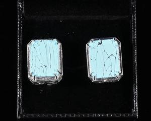 Bijoux boutons de manchette en acier inoxydable pour hommes |   Boutons de manchette de luxe pour chemise formelle, pour mariage et affaires |   Boutons de manchette en gros - Product Image 4