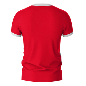 เสื้อรักบี้ขายดี แห้งเร็ว ระบายอากาศได้ดี ผลิตจำนวนน้อยได้ คุณภาพสูง สกรีนลายเต็มตัว ชุดกีฬาแบบกำหนดเองได้ - Product Image 3