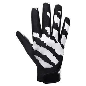 Guantes Personalizados para Receptor de Fútbol Americano, Transpirables, que Absorben la Humedad, con Agarre Completo en los Dedos, Antideslizantes, Ligeros, con Cierre de Gancho y Bucle - Product Image 1