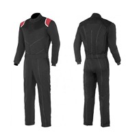 Traje de Carreras de Poliéster Ligero Ignífugo de Manga Larga para Hombre, Colores Personalizables, Detalles en los Hombros, para Todas las Temporadas