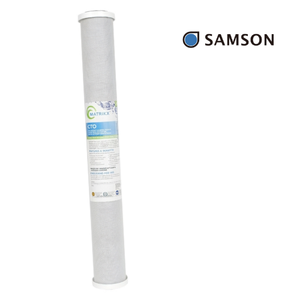 Filtre à bloc de carbone solide de 20 pouces pour filtres à eau, certifié NSF, matériau standard, filtre à eau de qualité supérieure - Product Image 1