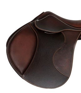Silla de Montar Inglesa Profesional para Equitación, de Cuero de Alta Calidad, Ligera, Resistente y Duradera, Diseño para Entrenamiento C - Product Image 5