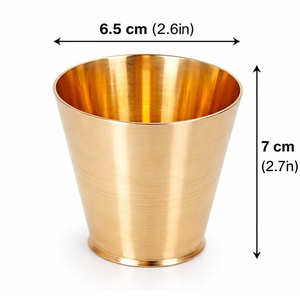 Verres en laiton pour bar à domicile et soirées, verres à vin et vodka, gravure personnalisée, verre en laiton de qualité supérieure, très vendus - Product Image 2