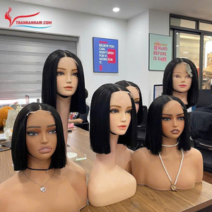Usine en gros Perruque droite d'os vietnamien cheveux de 100% cheveux humains bruts grand en stock commandez maintenant - Product Image 4