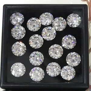Diamante Sintético Cultivado en Laboratorio, Corte Redondo de 6.50mm, DEF VVS, Calibrado, para Anillo de Compromiso Personalizado, Joyería Fina - Product Image 2