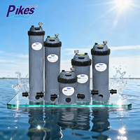 Cartouche de filtre pour piscine PIKES, grise, compatible avec les spas et les bains à remous