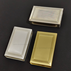 Funda Clásica de Latón para Cigarrillos, Porta Cigarrillos Metálico Duradero para Uso Doméstico, Funda de Latón Personalizada de Lujo para Cigarrillos - Product Image 2