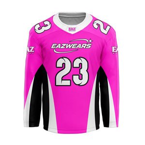 Maillot de hockey sur glace professionnel sublimé pour homme, tissu respirant à séchage rapide, tenue de club personnalisée, maillot de sport sur mesure - Product Image 4