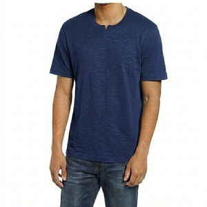 T-shirt homme col rond à manches courtes, nouveau design, bonne qualité, léger, style abordable, prix direct, prix bas - Product Image 1