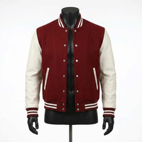 Veste universitaire de qualité supérieure, veste bomber personnalisée avec patch OEM, commande en gros de vestes universitaires, veste universitaire personnalisée avec nom et logo, vestes d'équipe scolaire