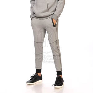 กางเกงวิ่งขายาวของผู้ชายกางเกงทำจากปากีสถานคุณภาพระดับพรีเมียมดีไซน์ไม่ซ้ำใคร - Product Image 4