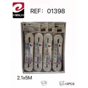 CINTA 2.1X5M Cordon de Haute Qualité pour Rideaux, Stores, Volets et Persiennes – Design Minimaliste Style Persan - Product Image 1