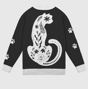 Cárdigan Gráfico Personalizado con Cuello en V, Transpirable, para Hombre, Suéter de Punto Jacquard con Botones, Ropa Urbana Moderna para Europa - Product Image 2