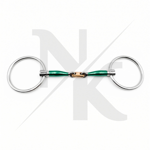 บิตม้าสแตนเลสคุณภาพสูง ใส่สบาย ทรงหลวม สำหรับขี่ม้า อุปกรณ์ฝึกม้า - Product Image 6