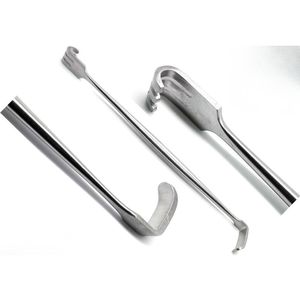 Rétracteur Senn Muller à double extrémité en acier inoxydable, instrument chirurgical à bout arrondi pour la médecine vétérinaire et la chirurgie générale, OEM - Product Image 1