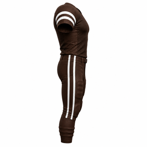Uniforme de football américain de haute qualité, design personnalisable, tissu durable pour les entraînements, les matchs et les utilisations sportives en équipe. - Product Image 3