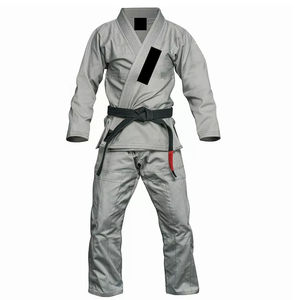 Kimono de Jiu Jitsu de algodón premium con costuras resistentes y ajuste atlético cómodo. Con precio económico y servicio OEM. - Product Image 4