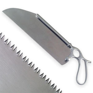 Scie à os de qualité chirurgicale, en acier inoxydable allemand, lame de coupe manuelle tranchante, certifiée CE, poignée confortable pour usage médical - Product Image 1