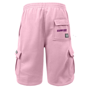 Pantalones cortos casuales de algodón y felpa para hombre, de corte relajado, atléticos, para gimnasio, deporte, viajes y uso diario. - Product Image 6