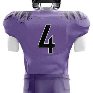 Factory Wholesale American Football Uniform Custom Team Name American Football Uniform Polyester Fabric Sportswear For Men - Product Image 5