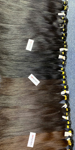 Extensiones de Cabello de Queratina de Alta Calidad, Naturales, Lisas, de Color Oscuro, de Longitud Completa, Súper Dobles, de 10 a 20 Pulgadas - Product Image 2