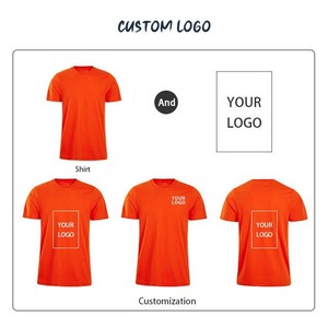 T-shirt décontracté pour homme, manches courtes, col rond, uni, 100% coton jersey, coupe classique, couleur unie - Product Image 4