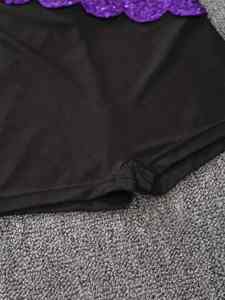 Trajes Funcionales de Alta Elasticidad para Niños, Uniformes de Animadoras para Niños con Contraste de Color para Espectáculos de Danza - Product Image 3