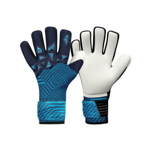 Gants de gardien de but de football professionnels, personnalisés, paume en latex allemand, haute adhérence, protection des doigts respirante, pour matchs. - Product Image 3