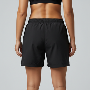 Shorts de course en nylon imprimés sur mesure pour femmes, légers, pour l'entraînement et la gym, fabricant - Product Image 3