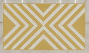 พรมเชือกปอแบบโบฮีเมียนลายเชฟรอน พรมใยธรรมชาติถักสำหรับห้องนั่งเล่น - Product Image 3