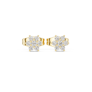 Magic Bands 10K Gold Plated <b>Sterling</b> <b>Silver</b> Cubic zirconia <b>Hoop</b> <b>Earrings</b> Trendy Everyday Wear - Product Image 3