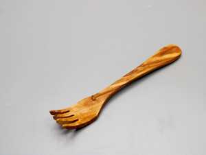 Juego de 6 cubiertos de madera de olivo – 2 tenedores, 2 cucharas, 2 cuchillos – Hechos a mano, aprox. 20 cm, Cubiertos sostenibles, Accesorio de cocina - Product Image 6