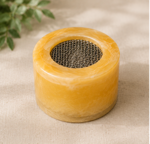 Quemador de Incienso Redondo de Resina Hecho a Mano, Estilo Imperial, Moderno, con Malla, para Aromaterapia, Decoración del Hogar ICH 246 - Product Image 1