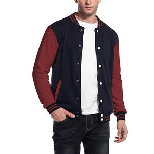 Chaqueta Varsity de Alta Calidad para Hombre, Chaqueta de Béisbol Personalizada, Chaqueta Unisex con Estampado Frontal en Relieve para Invierno - Product Image 4