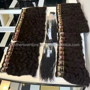 Raw Brazilian Virgin Human Hair <b>Products</b> <b>Cheap</b> Long 40 Inch Straight Cuticle Aligned Human Hair Bundles Natural Hair Extension - Product Image 3