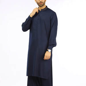 Shalwar Kameez Islámico Afgano de Alta Calidad con Bolsillo, Último Diseño, MOQ Bajo, Salwar Kameez Bandhgala para Hombre, Superventas - Product Image 5